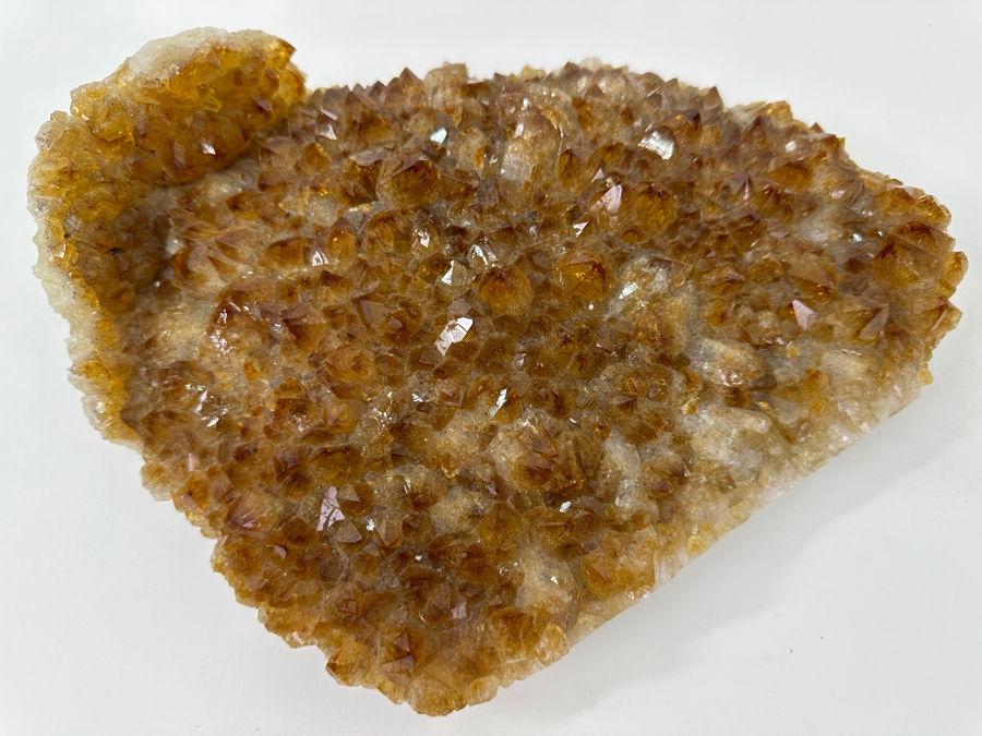 Just Added - Stunning Cluster Of Golden-Brown Citrine Crystals 10.5' X 8.5' [Photo 2]