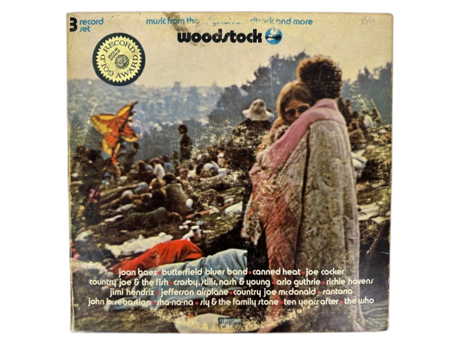 Just Added - Woodstock - Music From The Original Soundtrack And More - Cotillion SD 3-500 - 1970 - 3 x Vinyl Record