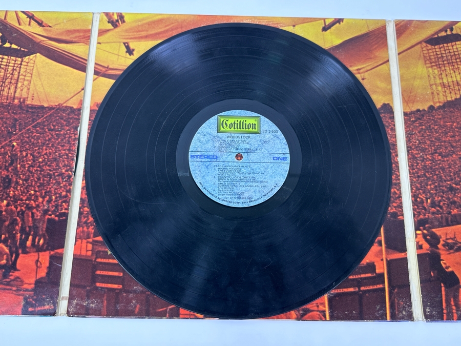 Just Added - Woodstock - Music From The Original Soundtrack And More - Cotillion SD 3-500 - 1970 - 3 x Vinyl Record [Photo 6]