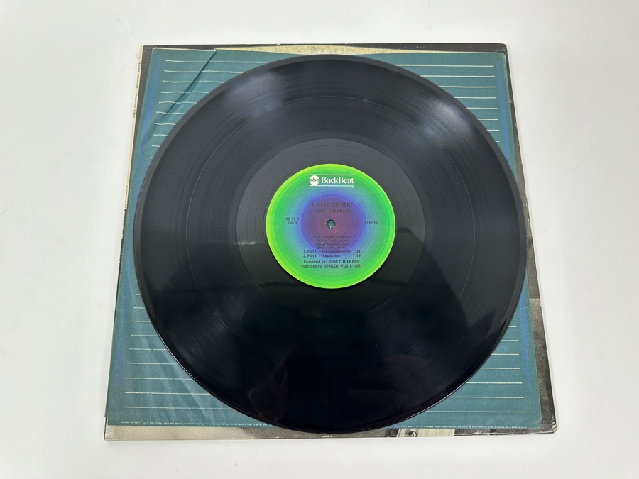 Just Added - John Coltrane - A Love Supreme ABC Records AS-77 1972 Vinyl Record [Photo 4]