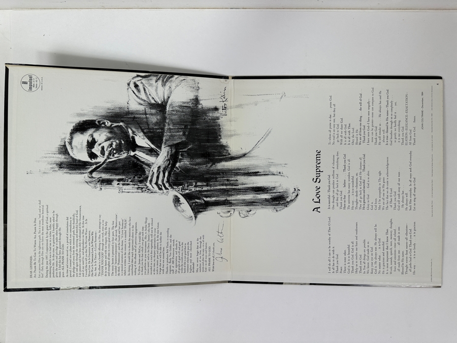 Just Added - John Coltrane - A Love Supreme ABC Records AS-77 1972 Vinyl Record [Photo 2]