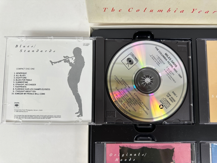 Just Added - Miles Davis - The Columbia Years 1955-1985 (Columbia) 4-Compact Disc CD Box Set [Photo 4]