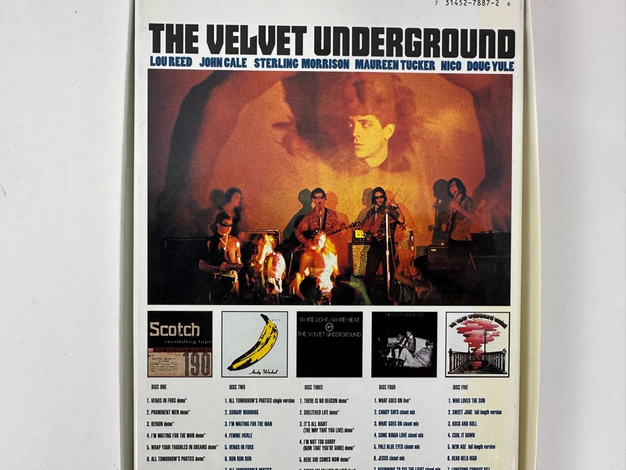 Just Added - The Velvet Underground - Peel Slowly And See - Five CD Box Set Featuring Original Recordings Polydor 31452 7887-2 1995 [Photo 10]