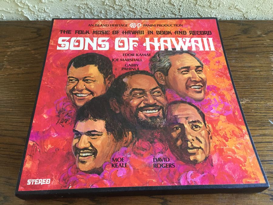 Sons Of Hawaii - The Folk Music Of Hawaii - Panini Records ‎- KN1001 [Photo 1]