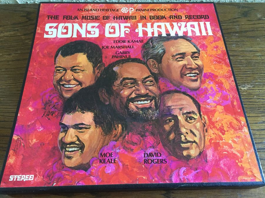 Sons Of Hawaii - The Folk Music Of Hawaii - Panini Records ‎- KN1001 [Photo 2]