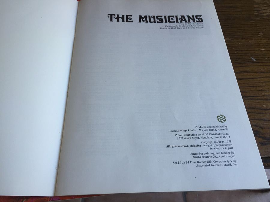 Sons Of Hawaii - The Folk Music Of Hawaii - Panini Records ‎- KN1001 [Photo 4]