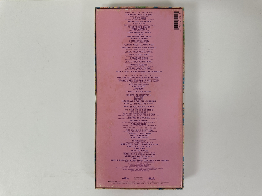 Just Added - Jefferson Airplane - Loves You RCA/Legacy 61110-2 1992 3 x CD Box Set [Photo 3]