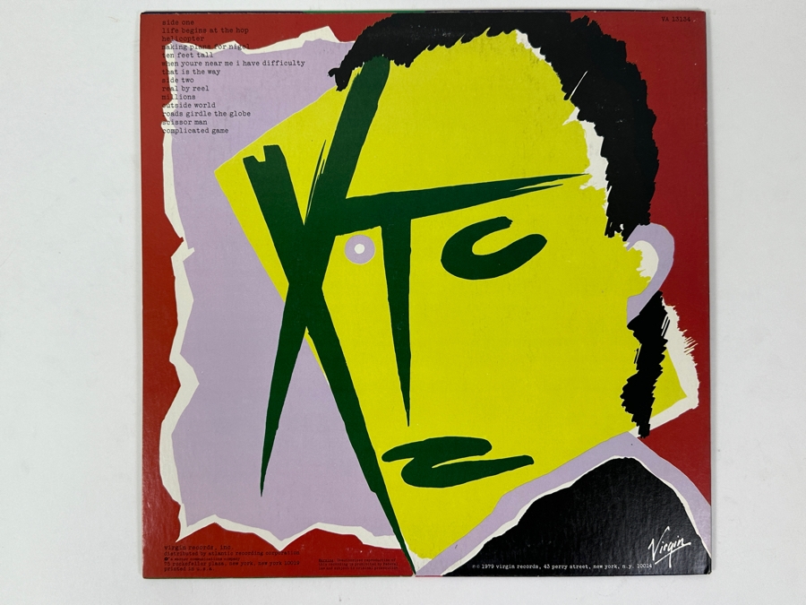 Just Added - XTC Drums And Wires Virgin Records VA 13134 1979 Vinyl Record [Photo 2]