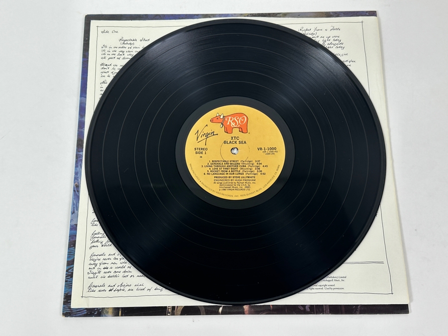 Just Added - XTC - Drums And Wires - A Definitive New Wave Album - Virgin Records VR-1-100 1980 Vinyl Record [Photo 3]