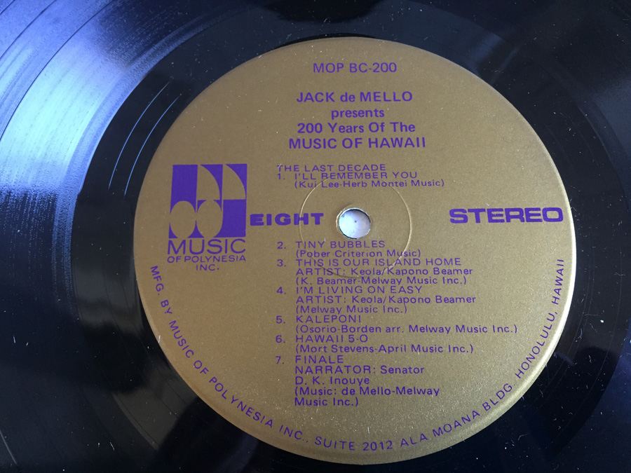 200 Years Of The Music Of Hawaii - Music Of Polynesia ‎- MOP BC-200 [Photo 22]