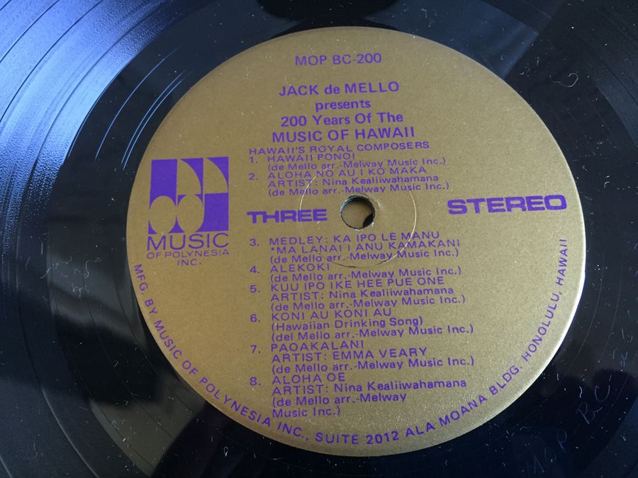 200 Years Of The Music Of Hawaii - Music Of Polynesia ‎- MOP BC-200 [Photo 12]