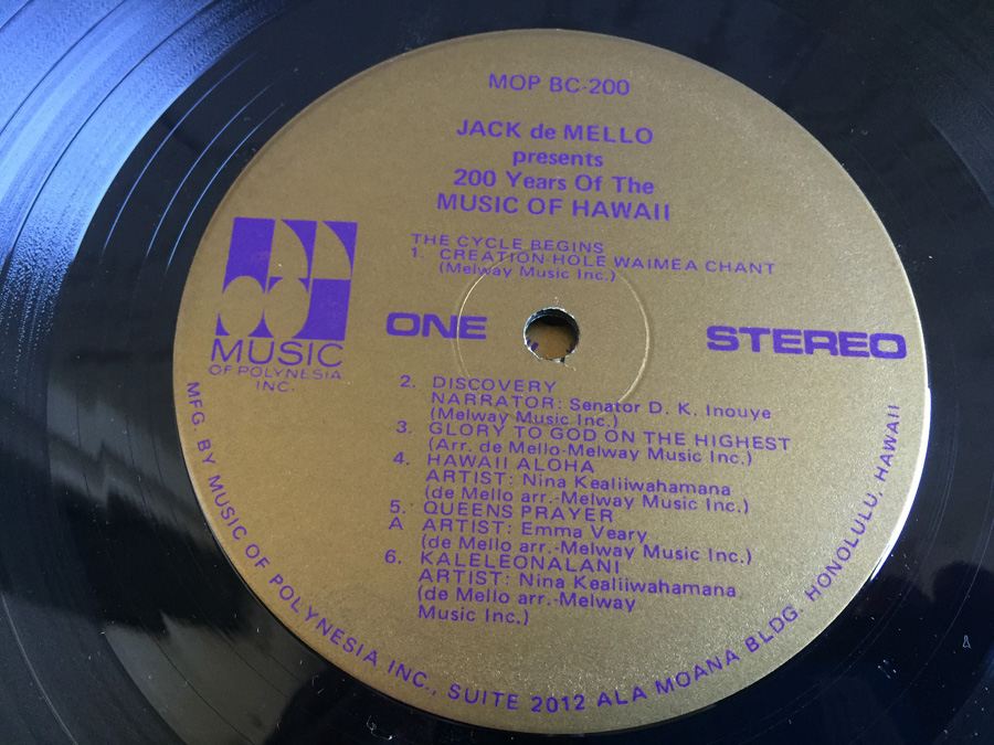 200 Years Of The Music Of Hawaii - Music Of Polynesia ‎- MOP BC-200 [Photo 8]