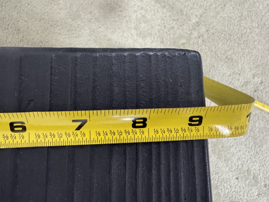 Modern Black Wood Bench With Metal Legs 54W x 9D x 15H [Photo 5]