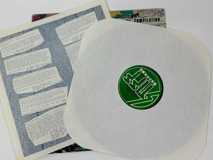 Just Added - The Last Stiff Compilation - Stiff Records USE-3 Rock / New Wave / Punk Compilation Vinyl Record [Photo 3]