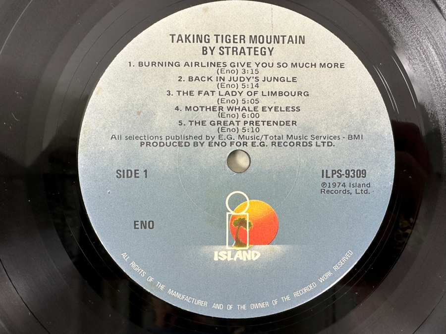 Just Added - Brian Eno - Before And After Science - Island Records - ILPS 9309 1974 Vinyl Record [Photo 5]