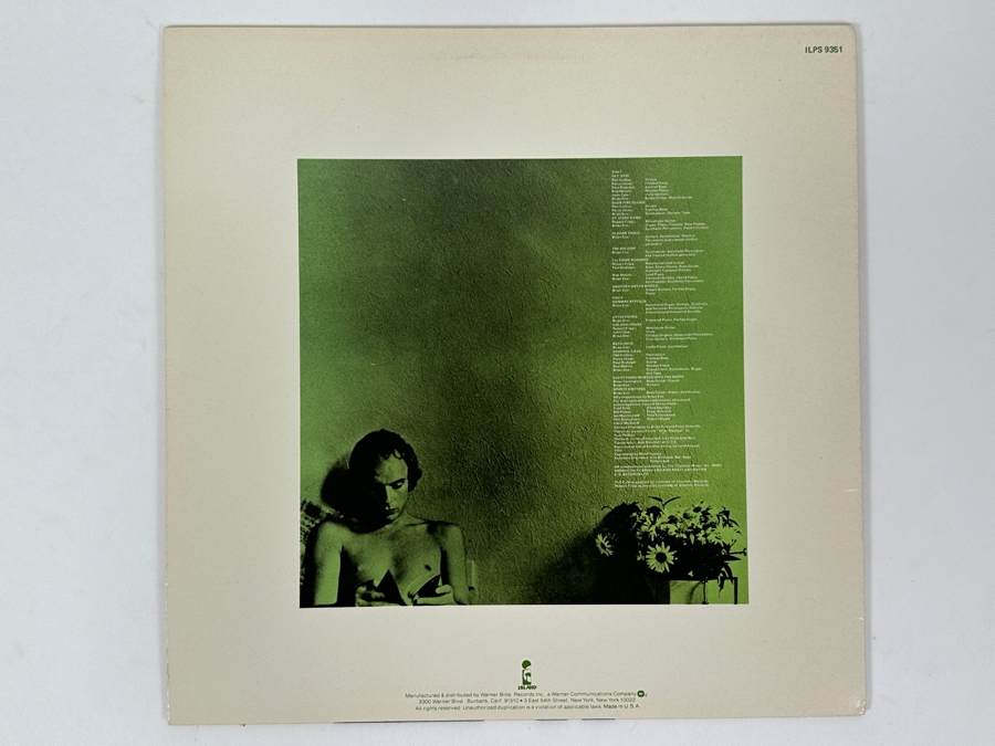Just Added - Eno - Another Green World - Island Records - ILPS 9351 1975 Vinyl Record [Photo 2]