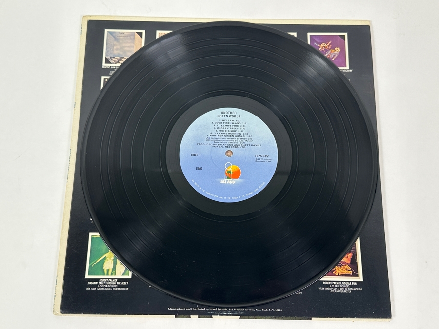 Just Added - Eno - Another Green World - Island Records - ILPS 9351 1975 Vinyl Record [Photo 3]