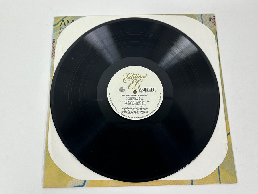 Just Added - Harold Budd / Brian Eno - Ambient 2 (The Plateaux Of Mirror) - Editions EG - EGS 202 1980 Vinyl Record [Photo 3]