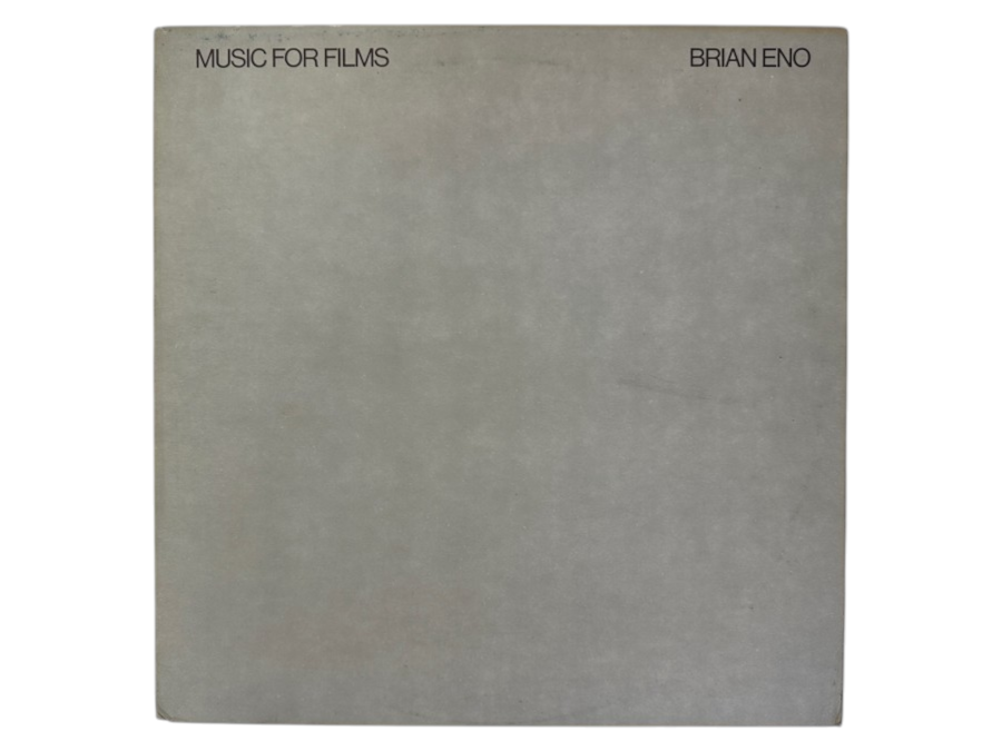 Just Added - Brian Eno - Music For Films - Antilles - AN-7070 1978 Vinyl Record