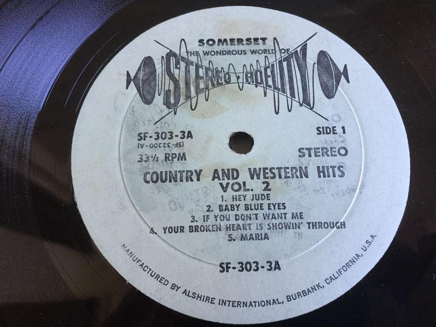 Country And Western Hits Vol 2 - Somerset - SF-303 [Photo 10]