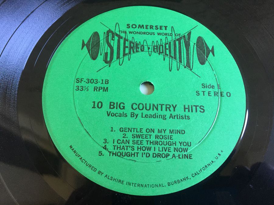 Country And Western Hits Vol 2 - Somerset - SF-303 [Photo 4]