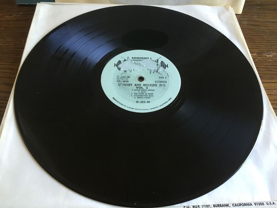 Country And Western Hits Vol 2 - Somerset - SF-303 [Photo 7]