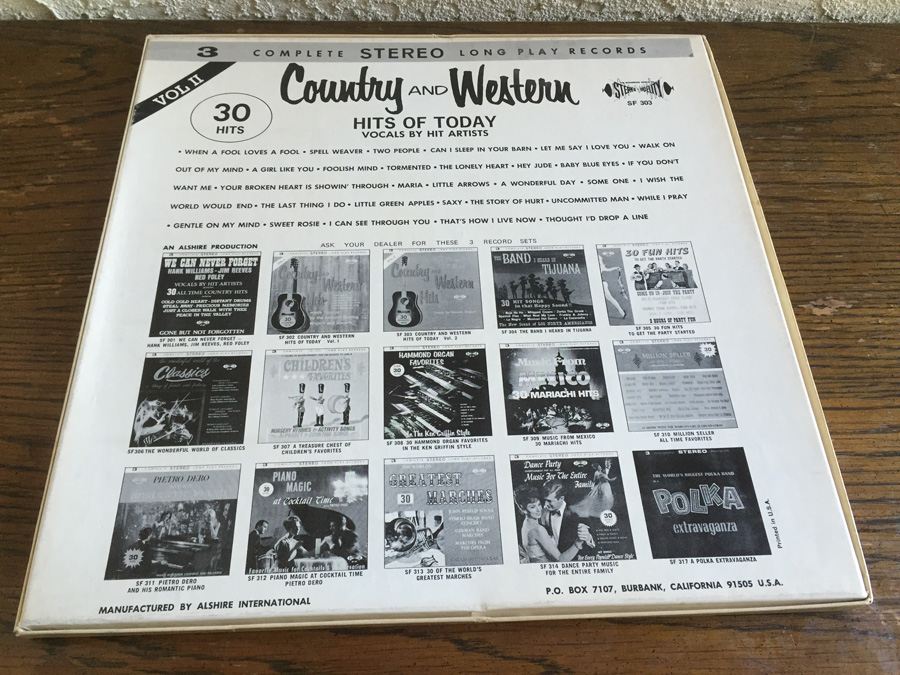 Country And Western Hits Vol 2 - Somerset - SF-303 [Photo 2]