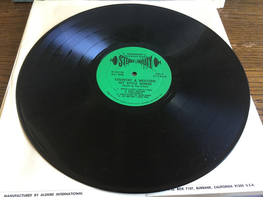 Country And Western Hits Vol 2 - Somerset - SF-303 [Photo 11]