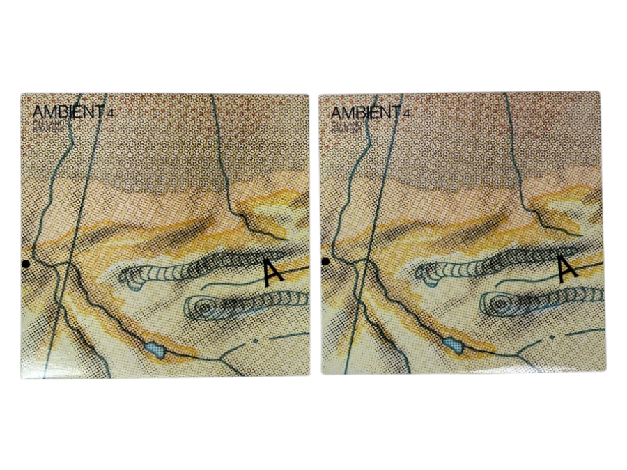 Just Added - (2) Brian Eno - Ambient 4 (On Land) - Editions EG EGED 20 1982 Vinyl Records