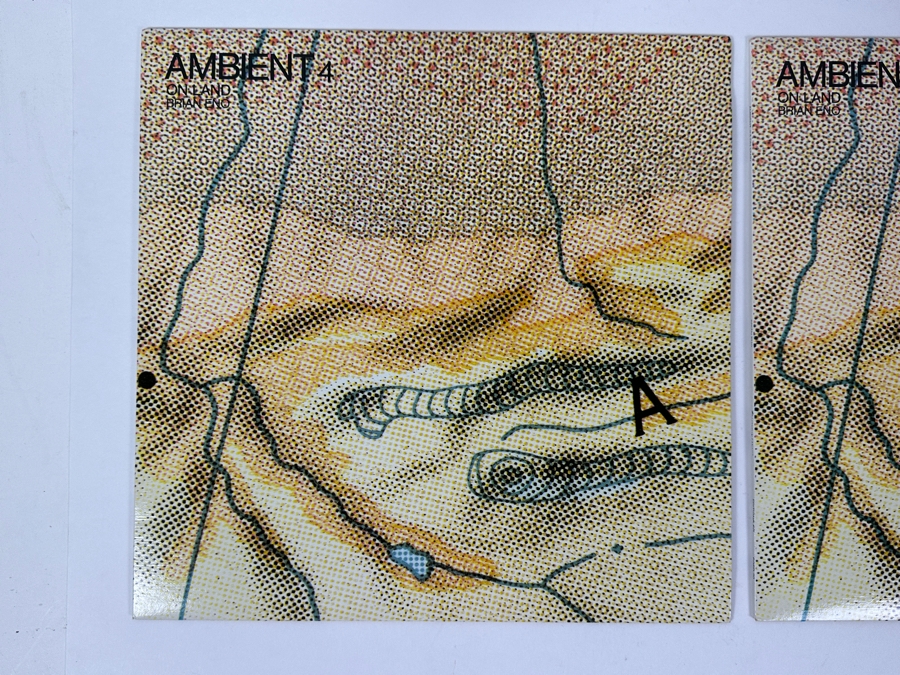 Just Added - (2) Brian Eno - Ambient 4 (On Land) - Editions EG EGED 20 1982 Vinyl Records [Photo 2]