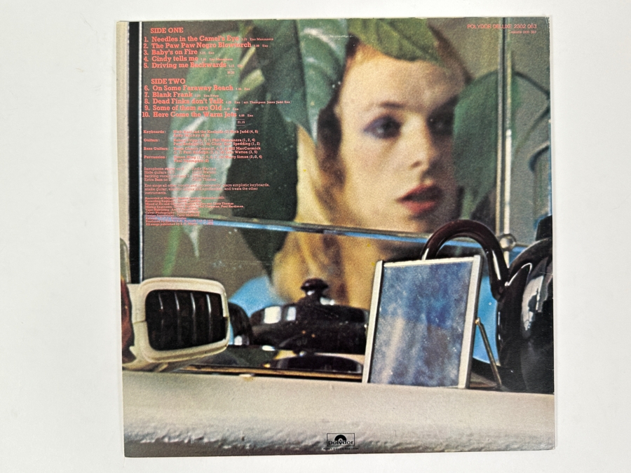 Just Added - Brian Eno - Here Come The Warm Jets - Polydor - 2302-063 1973 Vinyl Record [Photo 2]