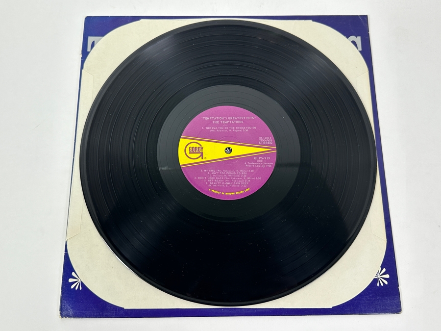 Just Added - The Temptations - Greatest Hits - A Classic Motown Soul Album From Gordy 919 1966 Vinyl Record [Photo 3]