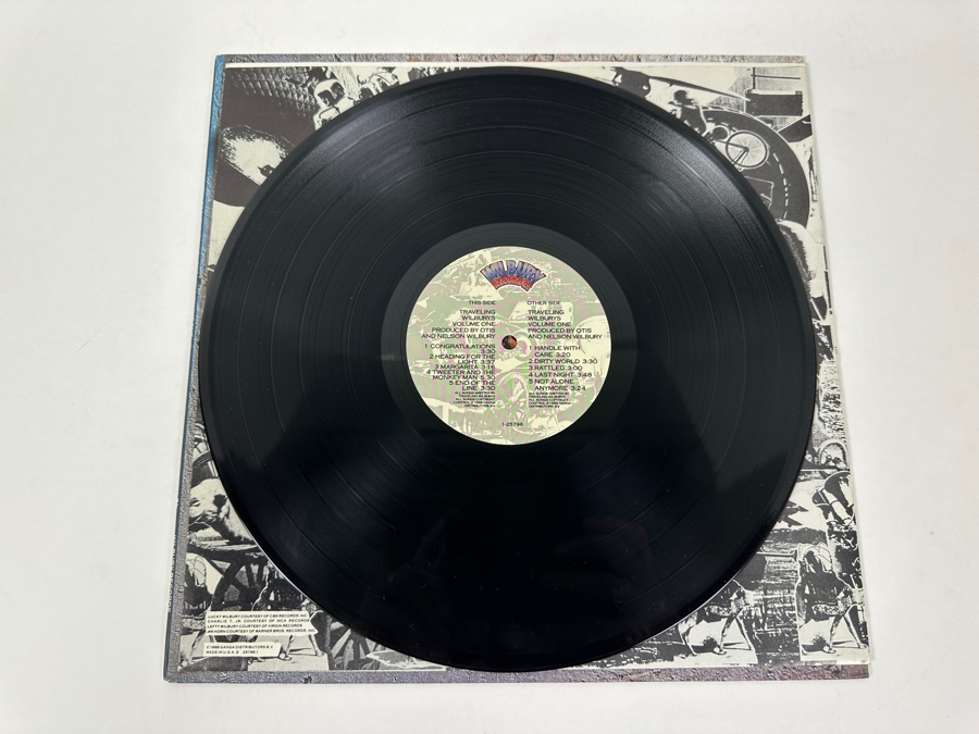 Just Added - The Traveling Wilburys - Traveling Wilburys Vol. 1 - Wilbury Records 1-25796 1988 Vinyl Record [Photo 3]