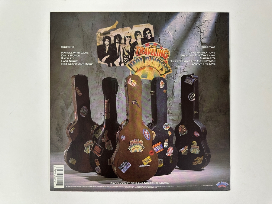 Just Added - The Traveling Wilburys - Traveling Wilburys Vol. 1 - Wilbury Records 1-25796 1988 Vinyl Record [Photo 2]