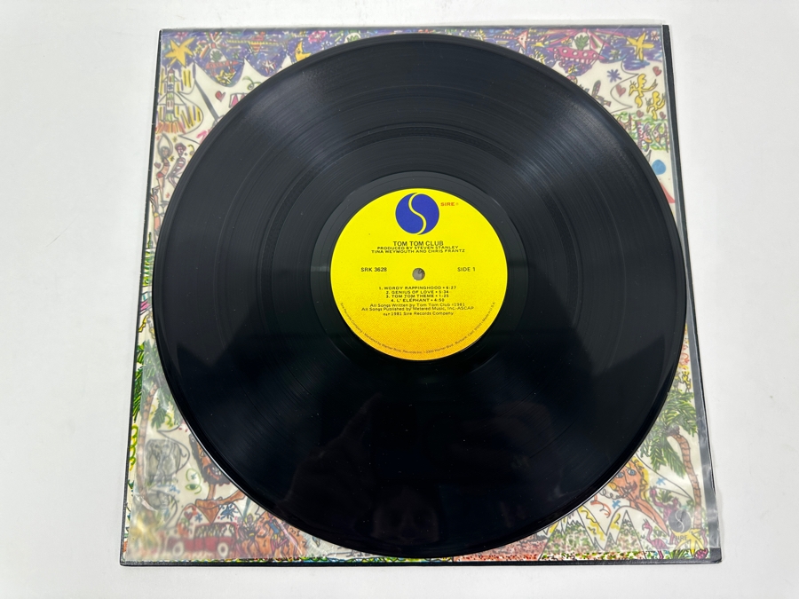 Just Added - Tom Tom Club - Tom Tom Club Sire Records SRK 3628 1981 Vinyl Record [Photo 3]