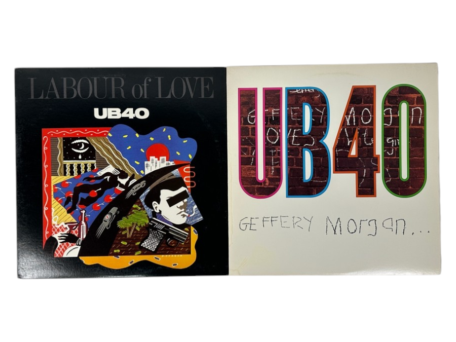 Just Added - Pair Of UB40 Vinyl Records