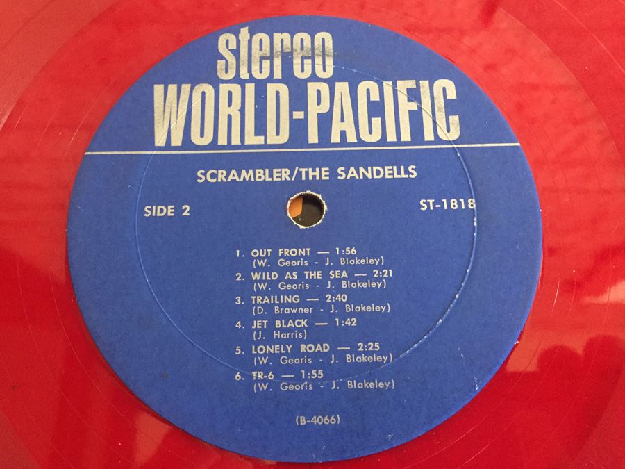 Sandals, The ‎- The Endless Summer - World Pacific ‎- ST-1832 - Red Vinyl [Photo 6]