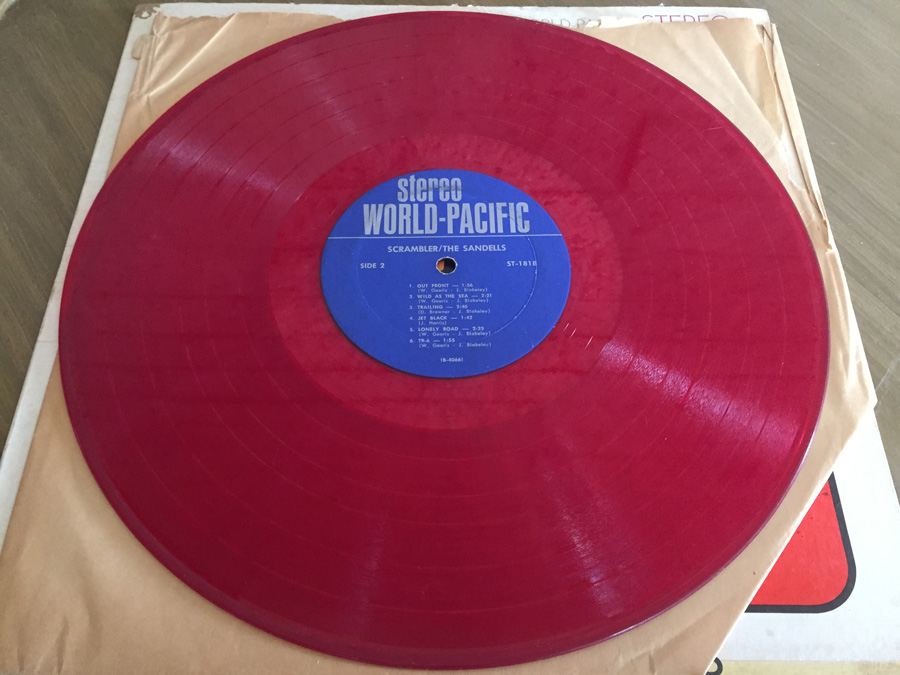 Sandals, The ‎- The Endless Summer - World Pacific ‎- ST-1832 - Red Vinyl [Photo 5]