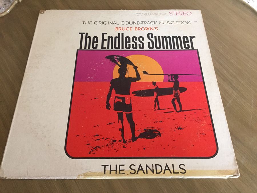 Sandals, The ‎- The Endless Summer - World Pacific ‎- ST-1832 - Red Vinyl [Photo 1]