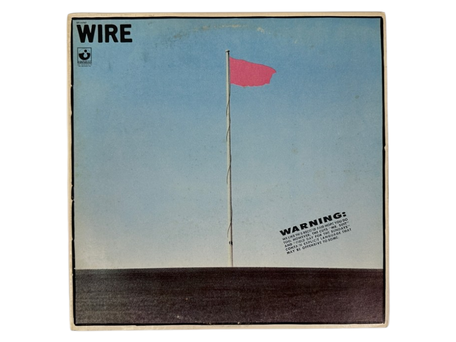 Just Added - Wire - Pink Flag - Harvest ST-11757 1977 Vinyl Record