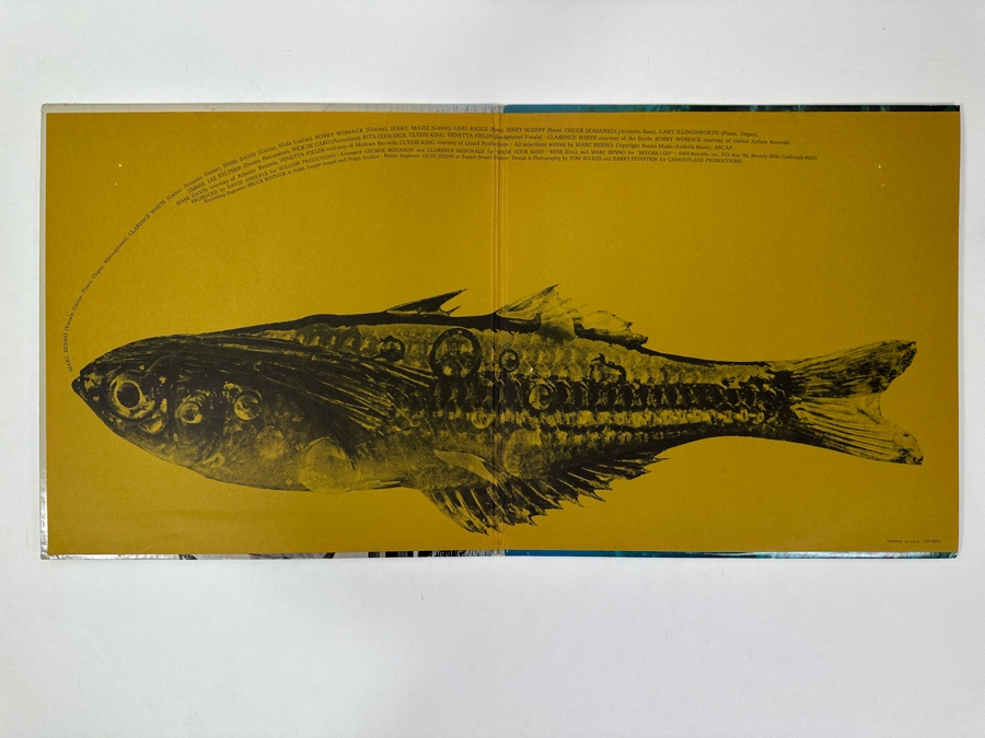 Just Added - Marc Benno - Minnows - A&M Records SP 4303 1971 Vinyl Record [Photo 2]