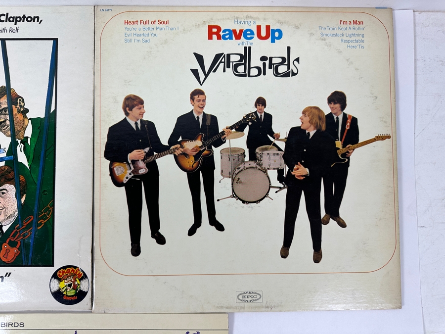 Just Added - (3) The Yardbirds Vinyl Records [Photo 3]