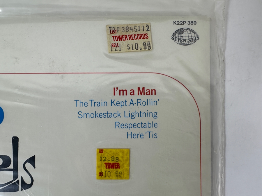 Just Added - Factory Sealed The Yardbirds - Having A Rave Up With The Yardbirds - Seven Seas K22P 389 1980 Japan Vinyl Record [Photo 3]