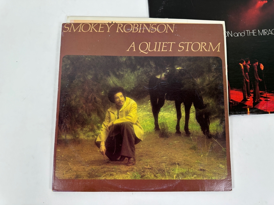 Just Added - (3) Smokey Robinson And The Miracles /  Smokey Robinson Vinyl Records [Photo 3]
