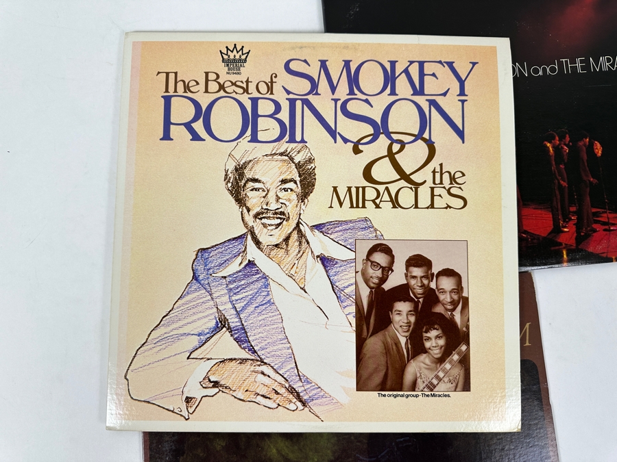 Just Added - (3) Smokey Robinson And The Miracles /  Smokey Robinson Vinyl Records [Photo 2]