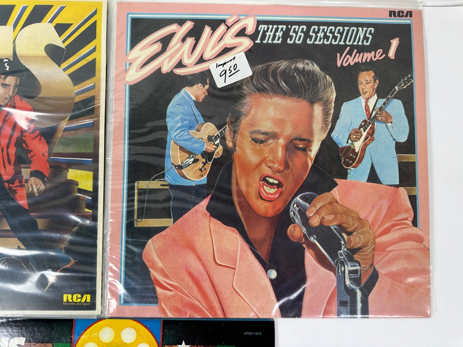 Just Added - (3) Elvis Vinyl Records [Photo 3]