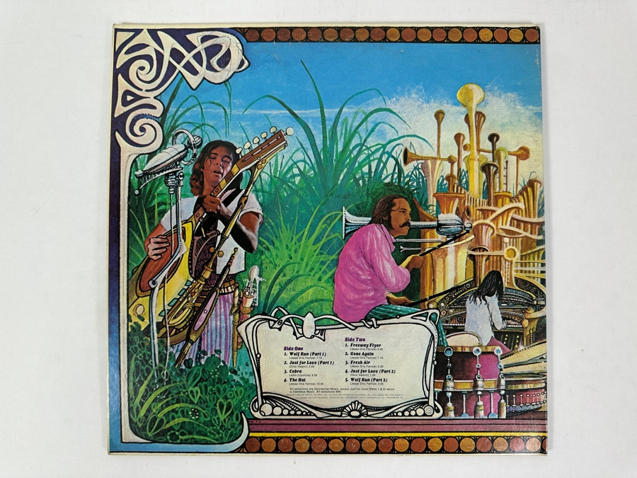 Just Added - Quicksilver Messenger Service - Just For Love - Capitol Records SMAS-498 1970 Original Vinyl Record [Photo 3]