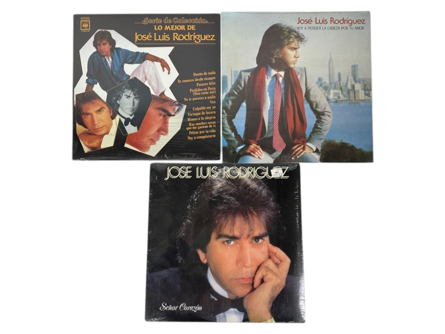 Just Added - (3) Factory Sealed Jose Luis Rodriguez Vinyl Records
