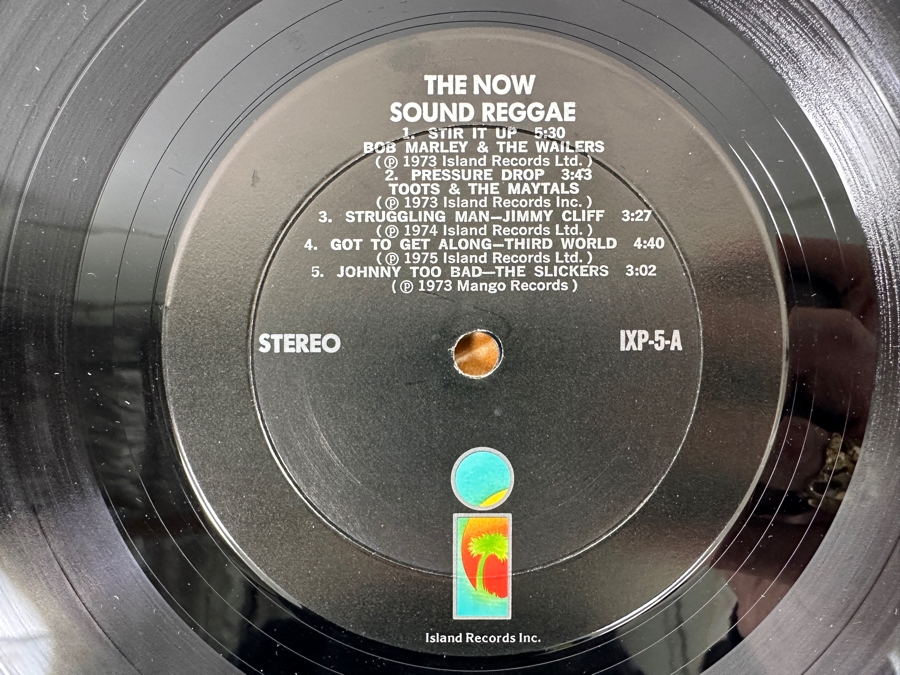 Just Added - Various Artists - KYA Presents The New Sound REGGAE - Island Records - IXP-5 1975 Vinyl Record [Photo 7]