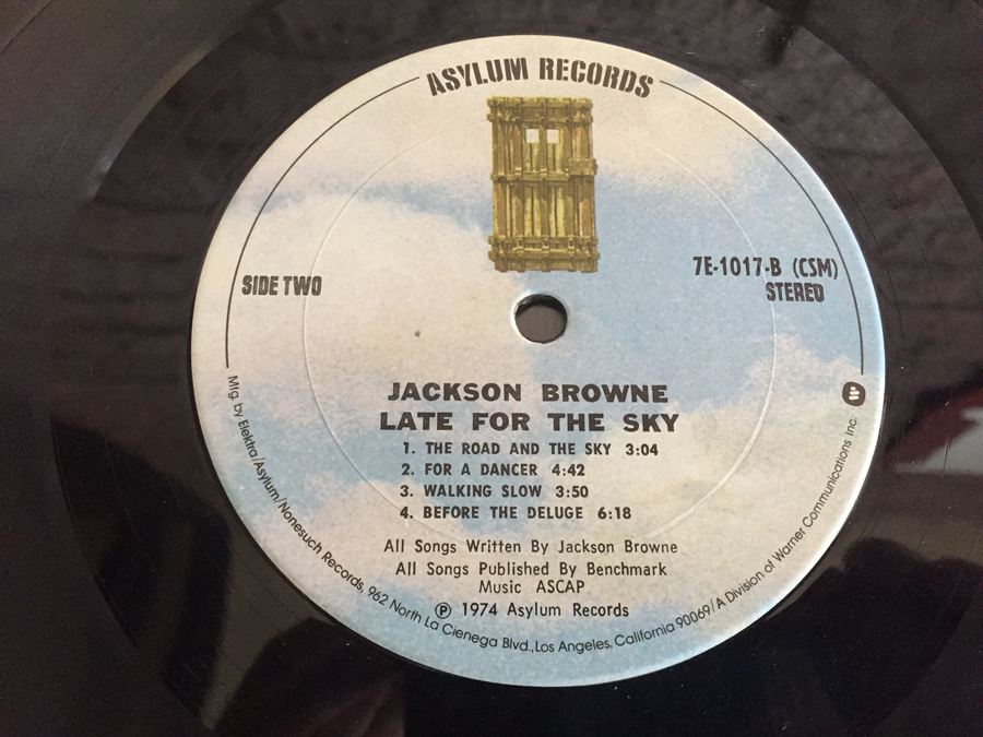 Jackson Browne ‎- Late For The Sky - Asylum Records ‎- 7E-1017 [Photo 6]